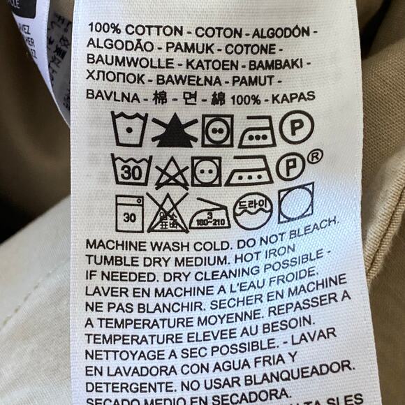 LEVI'S Premium Women's Utility Cotton Jumpsuit in Crisp Twill Nomad, Size Small - Picture 13 of 15